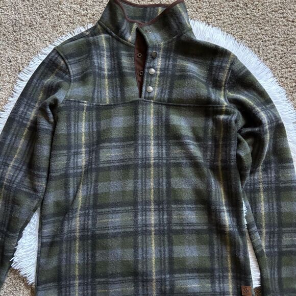John Wayne Fleece Pullover Shirt Mens Size Small - Picture 3 of 8